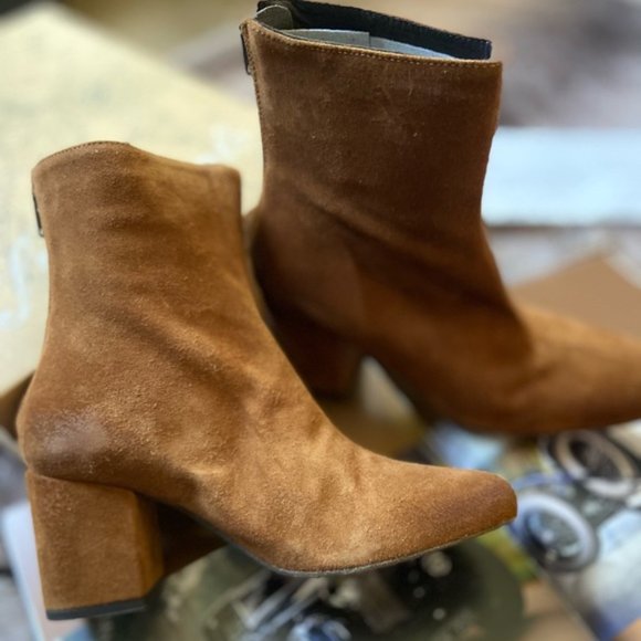 Free People Shoes - Free People Cecile Block Heel Bootie